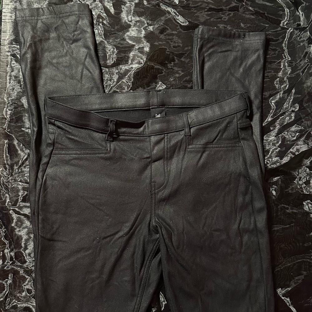 Black Pleather Leggings